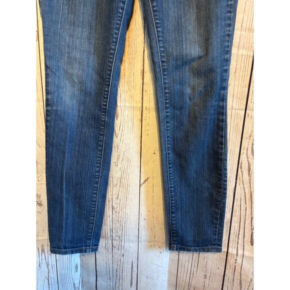 Loft Modern Skinny Casual Denim Blue Jeans Size 4 - Picture 3 of 7